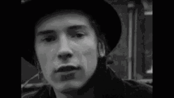 Sid Vicious Showing Off Dimple GIF