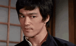 Side Eye Bruce Lee Emotional Damage Meme GIF