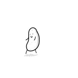 Side Step Dancing Potato GIF