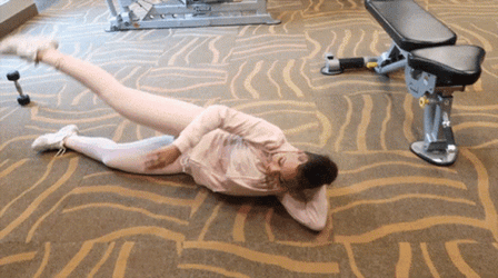 Sideways Lateral Raises GIF