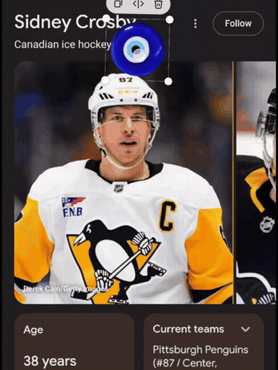 Sidney Crosby Is A Canadian Ice Hockey Player And Is 38 Years Old GIF