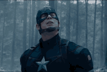 Sighing Captain America