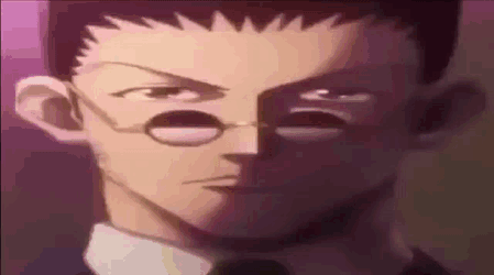 Sigma Grin Leorio GIF