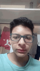 Sigma Meme Nerd Guy Kiss Face GIF