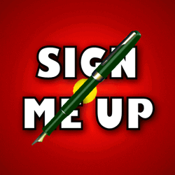 Sign Me Up Do Something GIF
