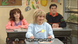 Sign Me Up Saturday Night Live Shallon  GIF