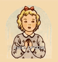 Sign Of The Cross Animated Child Of God GIF