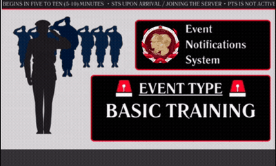 Sign Saying Event Type Basic Training GIF