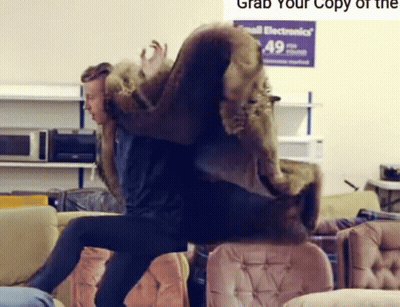 Sign Saying Grab Your Copy Of The Wall Electronics GIF