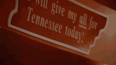 Sign Saying I Will Give My All For Tennes Today GIF