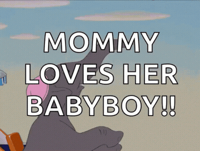 Sign Saying Mommy Loves Her Babyboy GIF