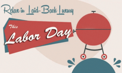Sign Saying Relax In Laid Back Luxury GIF