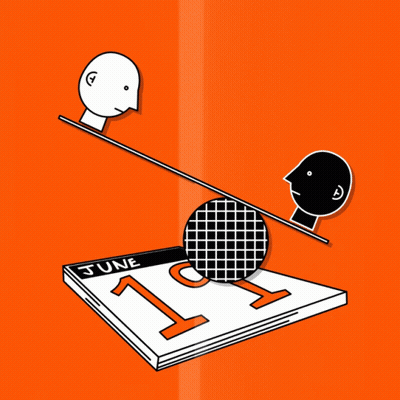 Sign Saying There Can Be No Justice on Orange Background