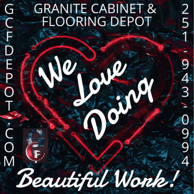 Sign Saying We Love Doing Beautiful Work GIF