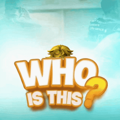 Sign Saying Who Is This With Question Mark