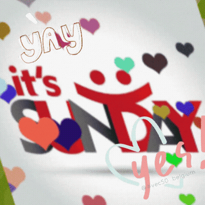 Sign Saying Yay It's Sunday Yes GIF
