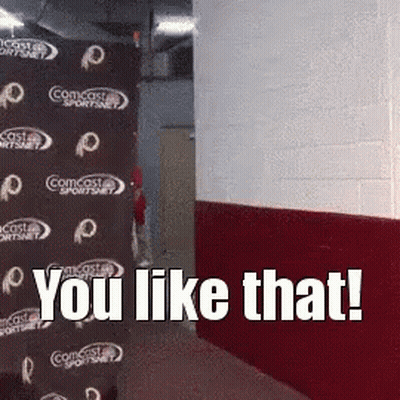 Sign Saying You Like That In Front Of Comcast Sign GIF