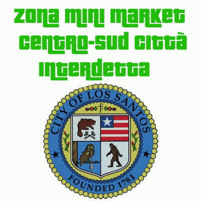 Sign Saying Zona Mini Market Centro-Sud Citta Interdetta GIF