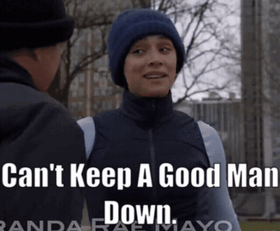 Sign Swing Arm Holding Down Release Roll Ball GIF