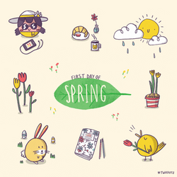 Significant Things On The First Day Of Spring GIF