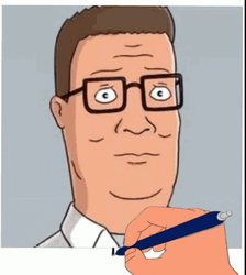 Signing Hank Hill GIF