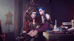 Silco And Jinx Arcane GIF