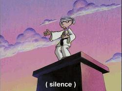 Silence Arnold Nicksplat GIF