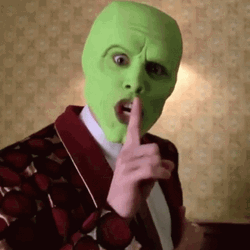 Silence I Kill You The Mask GIF