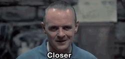 Silence Of The Lambs Lecter Saying Closer GIF
