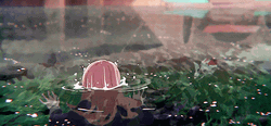 Silent Voice Shouko Getting Wet GIF