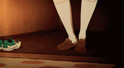 Silent Voice Shouko Hurrying GIF