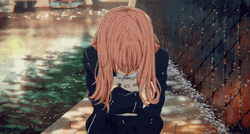 Silent Voice Shouko Nishimiya Bowing GIF