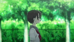 Silent Voice Yuzuru Seeing Butterfly GIF