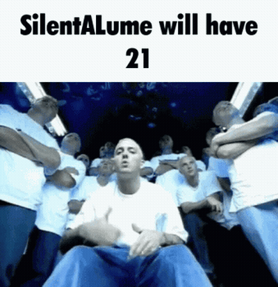 Silentalume Will Have 21 Men Standing Around GIF