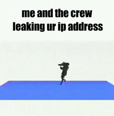 Silhouette Holding Camera Me And The Crew Leaking Ur Ip Address GIF