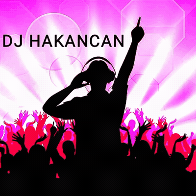 Silhouette Man Wearing Headphones DJ Hakancan GIF