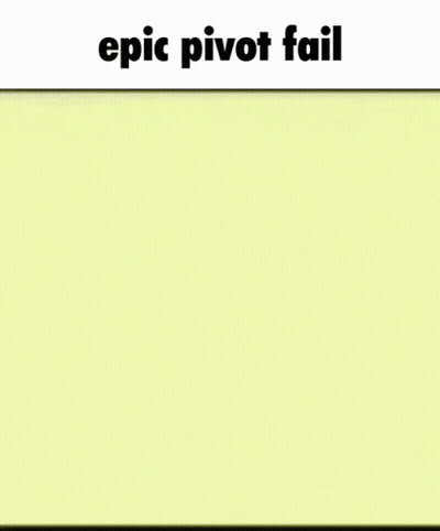 Silhouette Of Man Dancing Epic Pivot Fail GIF