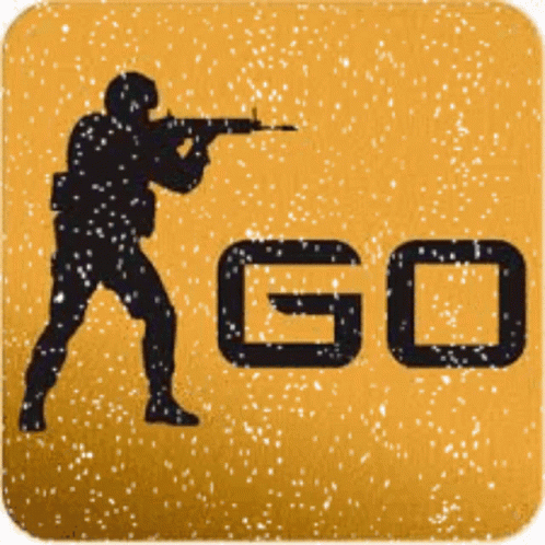 Silhouette Of Man Holding Gun With Go GIF