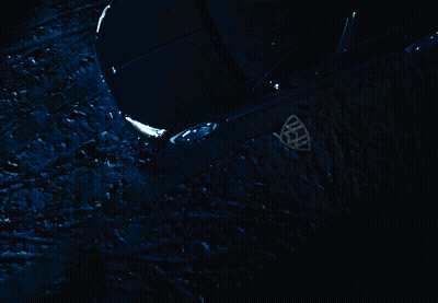 Silhouette Of Man Walking In Dark GIF