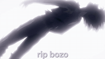 Silhouette Of Person Rip Bozo GIF