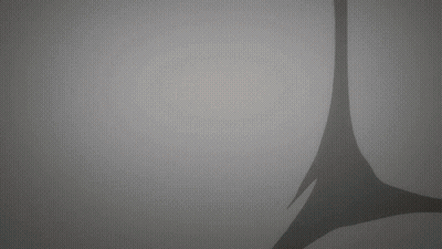 Silhouette Person With Sword And Fire GIF