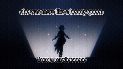 Silhouette Woman With Beauty Queen Words GIF