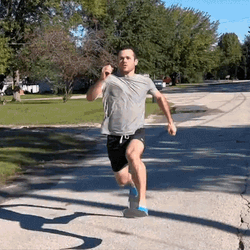 Silly Running Daniel Labelle GIF