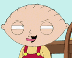 Silly Stewie Girffin Tongue Out GIF
