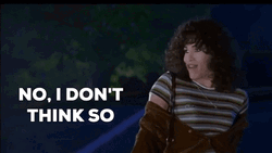 Silly Woman No I Dont Think So GIF