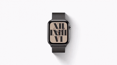 Silver And Gold Watch Saying O'clock GIF