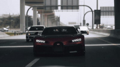 Silver Bugatti With License Plate P 4788 BCV GIF