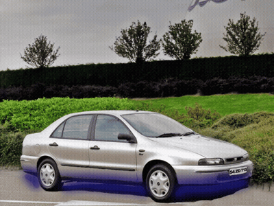 Silver Car With License Plate 64Dz 710 GIF