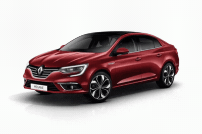 Silver Car With Megane GIF