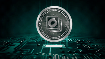 Silver Coin With Word Onooks GIF